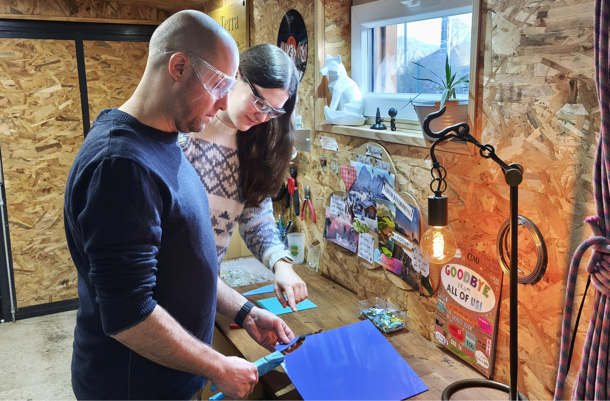 Terra Vitrae - Atelier d'initiation au vitrail et au verre fondu