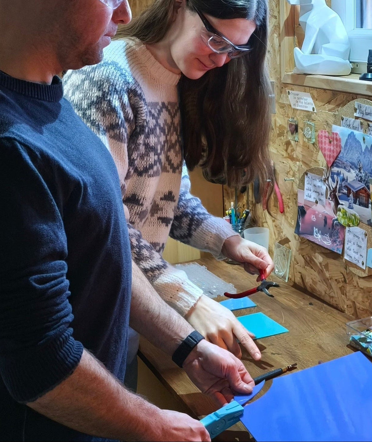 Terra Vitrae - Atelier d'initiation au vitrail et au verre fondu