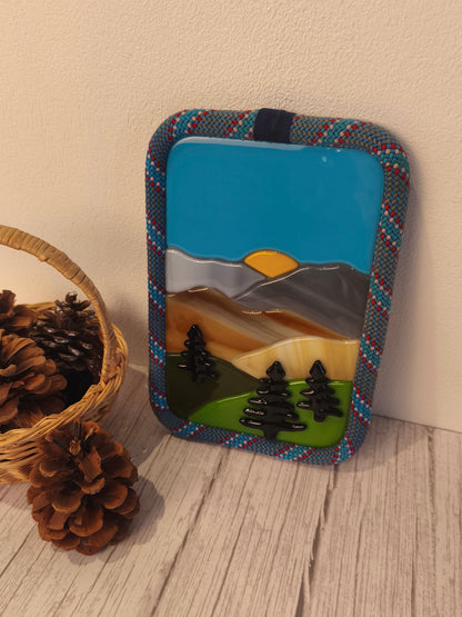 Terra Vitrae - Créations en vitrail et verre fondu, inspirées de la nature et la montagne