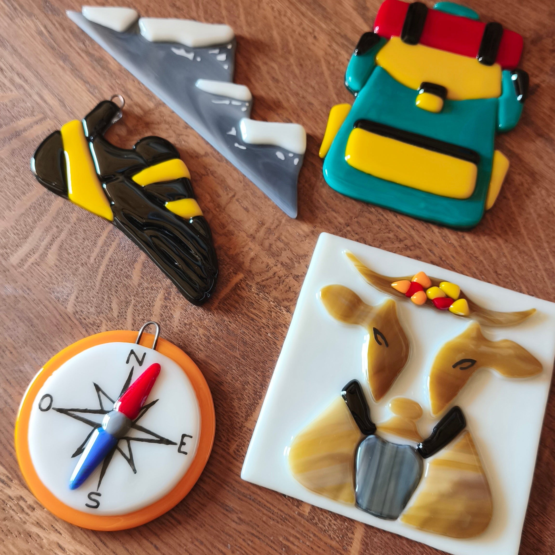 Terra Vitrae - Créations en vitrail et verre fondu, inspirées de la nature et la montagne